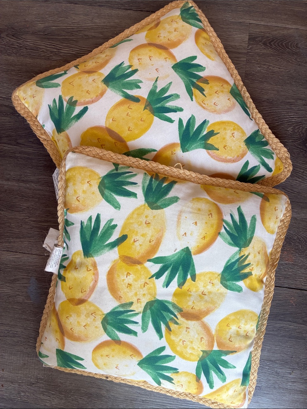 Kohl's Outdoor Pineapple Accent Throw Pillows